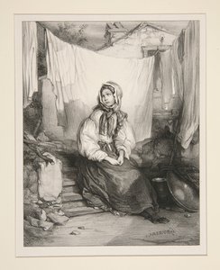 Mélancolie - Paul Gavarni
