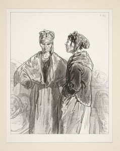 Mon homme et le tien, vois-tu, Phemie - Paul Gavarni