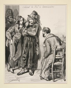 No 2 - Vous ignoriez que cette danse fut défendue par autorité?... - Paul Gavarni