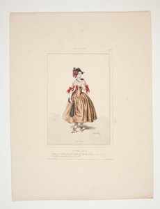 Paysanne basque - Paul Gavarni