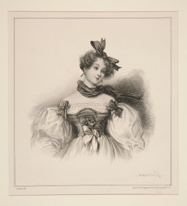 Paysanne de Rochersberg - Paul Gavarni