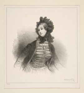 Paysanne du Canton de Soleure - Paul Gavarni
