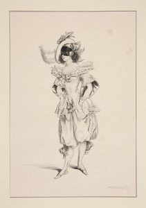 Pierrot - Paul Gavarni