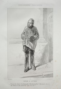 Papier à Lettres - Paul Gavarni