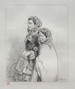 Par-ci, par-là : Ma fille a chanté, 1854-1856 - Paul Gavarni