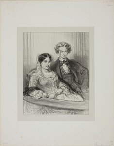 Par-ci, par-là : Phèdre au Théâtre-Français... - Paul Gavarni