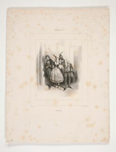 Partie - Paul Gavarni