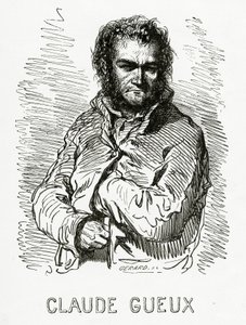 Portrait de Claude Gueux, 1834 - Paul Gavarni