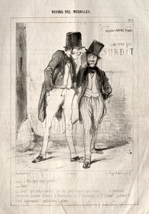 Revers des Médailles, 1842 - Paul Gavarni