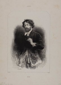 Autoportrait - Paul Gavarni