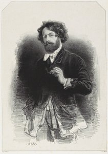 Autoportrait - Paul Gavarni