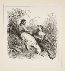 Six Petits Duos de Salon - Paul Gavarni