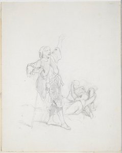Étude pour illustration de livre