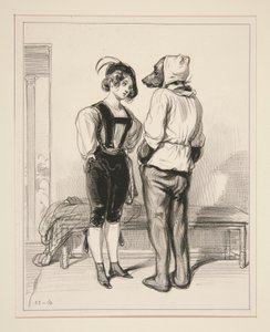 Tenez, Clara, Je Suis - Paul Gavarni