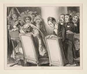 Un mariage de raison - Paul Gavarni