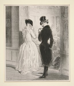 Une Conquête - Paul Gavarni