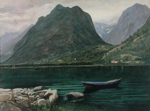 Paysage norvégien - Paul Gerhard Rosen