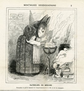 Illustration de Hadol (1835-1875) dans Le Charivari - Paul Hadol