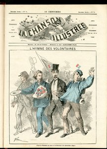 La Chanson illustrée (magazine), numéro 74, Satirique en Couleurs, vers 1870: L