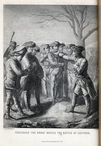 Frédéric le Grand avant la bataille de Leuthen, 1882