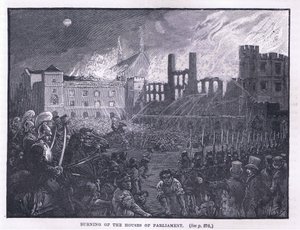 Incendie des Chambres du Parlement, 1834 - Paul Hardy