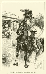Capitaine Dudley sur Hounslow Heath (gravure) - Paul Hardy