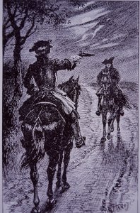 Dick Turpin rencontrant le bandit de grand chemin Tom King