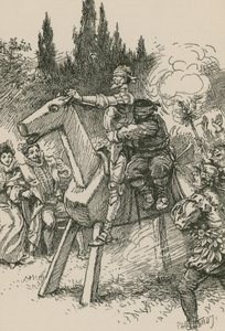 Don Quichotte... commença à tourner la broche - Paul Hardy