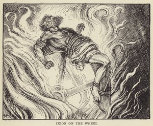 Ixion sur la roue