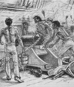 Les Souverains Royaux ont tenu bon et se sont battus comme des démons, 1902 - Paul Hardy
