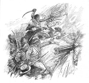 Ils ont lutté pour escalader le rempart, 1902 - Paul Hardy