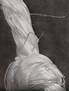 Morceau de corde noué
