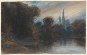 Une abbaye au bord d
