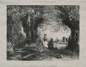 Fantaisie, 1836 - Paul Huet