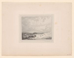 Paysage vallonné en plein soleil - Paul Huet