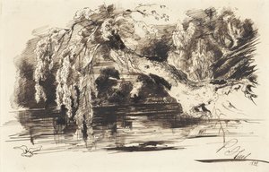 Paysage - Paul Huet
