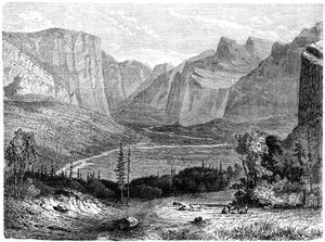Vallée de Yosemite, Californie, 19ème siècle