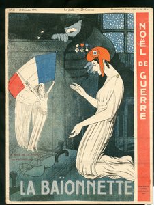 Couverture de "La Baionnette", Satirique en Couleurs - Paul Iribe