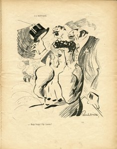 Illustration de Paul Iribe (1883-1935) dans Le Canard sauvage - Paul Iribe