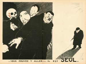 Le Témoin, Satirique en N&B - Paul Iribe