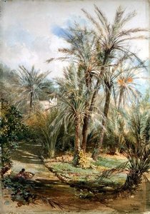 Le jardin des palmiers, Bordighera - Paul Jacob Naftel