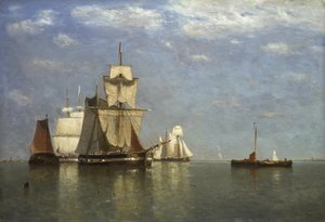 Navires au large de Flushing