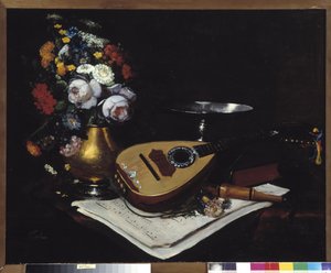 Nature morte avec mandoline - Paul Joret