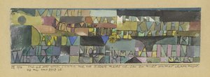 Ah, comme ma peine est encore exacerbée quand tu ne daignes même pas soupçonner les émois de mon cœur - Paul Klee