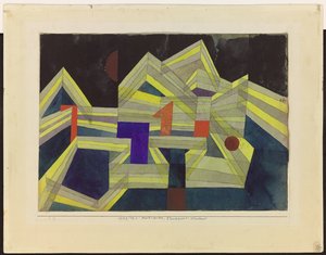 Architecture, Transparent-Structural - Paul Klee