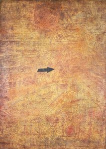 Arrow in the Garden (Flèche dans un jardin) - Paul Klee