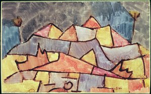Forme austère de montagne - Paul Klee