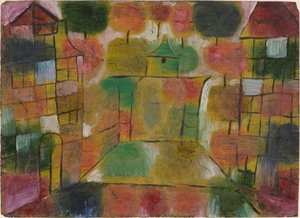 Baum und Architektur--Rhythmen (Arbre et Architecture--Rythmes) - Paul Klee