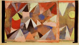 Paysage de montagne - Paul Klee