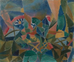 Parterre de fleurs. 1913 - Paul Klee
